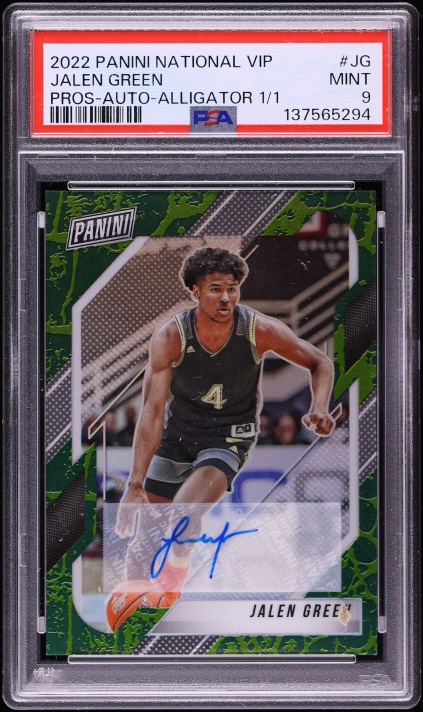 その他 21-22 Prizm choice Jalen Green RC PSA9 Spec Details
