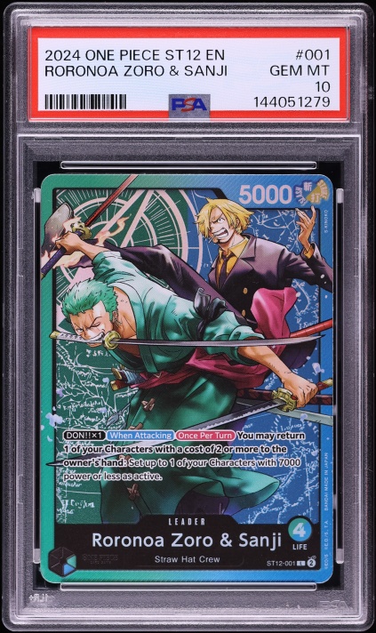 2024 One Piece 1st Anniversary Set Sanji #OP01-013 PSA 10 GEM MINT