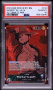 2025 One Piece 25th Collection Alt Art Leader Monkey D. Luffy
