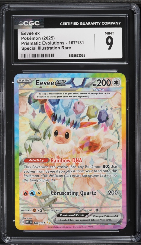 2025 Pokemon SV Promo Prismatic Evolutions ETB Full Art Eevee #173