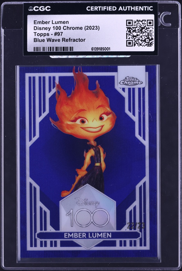 2023 Topps Chrome Disney 100 Moana #2 CGC AUTH on Fanatics Collect