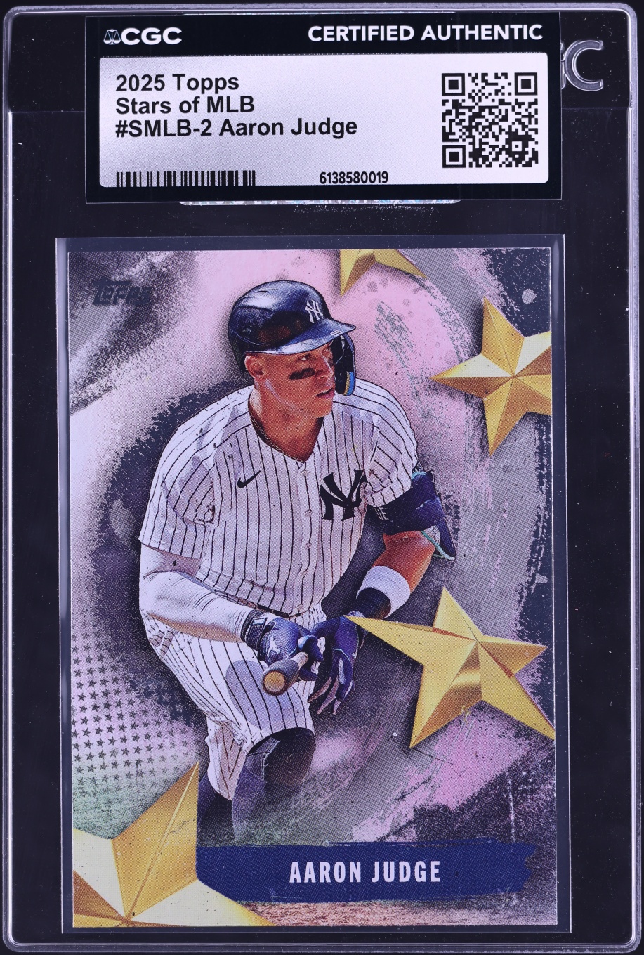 2025 Topps Stars Of MLB Aaron Judge #SMLB-2 CGC AUTH