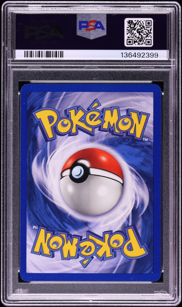 1999 Pokemon Base Set Shadowless Nidorino #37 PSA 8 NM-MT