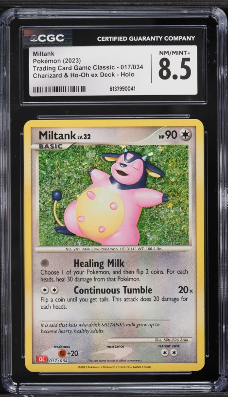 miltank pokemon card Pokémon Card Game CLL 017/032 Miltank main image 0