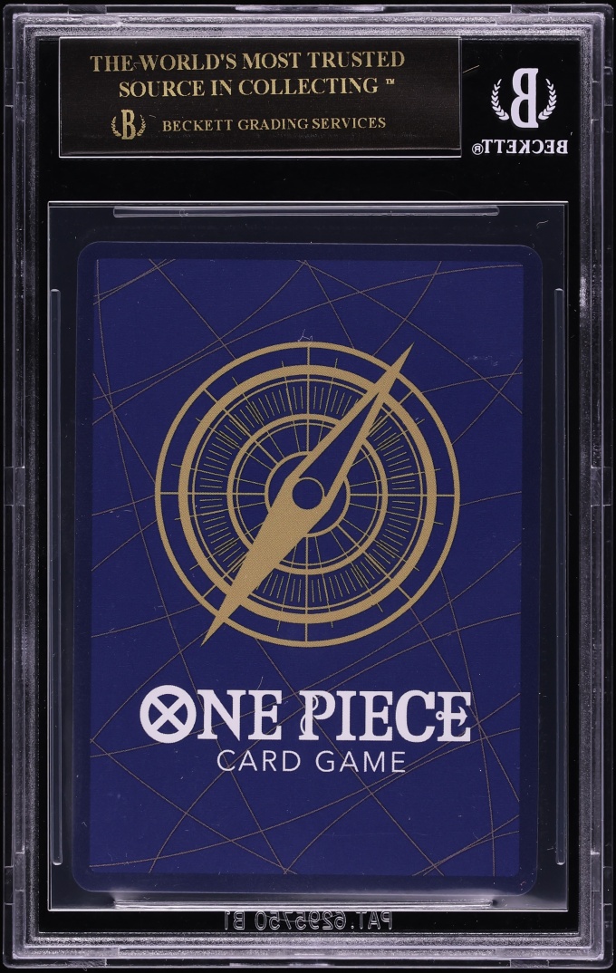 2022 One Piece Promo Championship Silver Foil Who's Who #ST04-010 BGS 10 PRISTINE