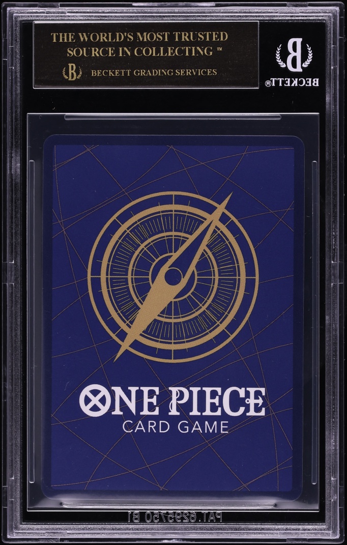 2022 One Piece Promo Championship Silver Foil Jewelry Bonney #ST02-007 BGS 10 BLACK LABEL