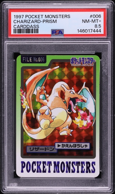 1997 Pokemon Japanese Topsun Original Series 1st Print Charizard