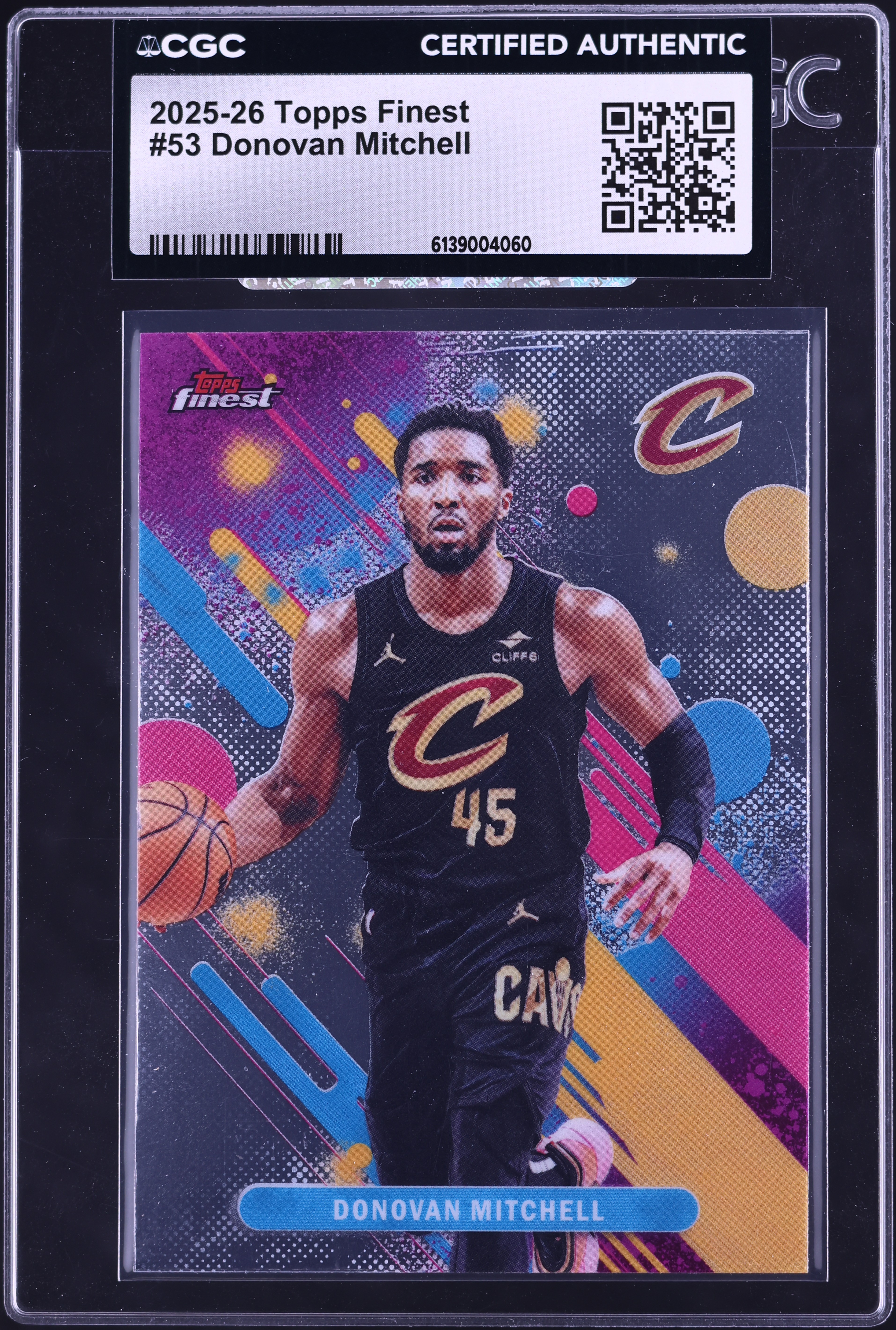 2025 Topps Finest Basketball Donovan Mitchell #53