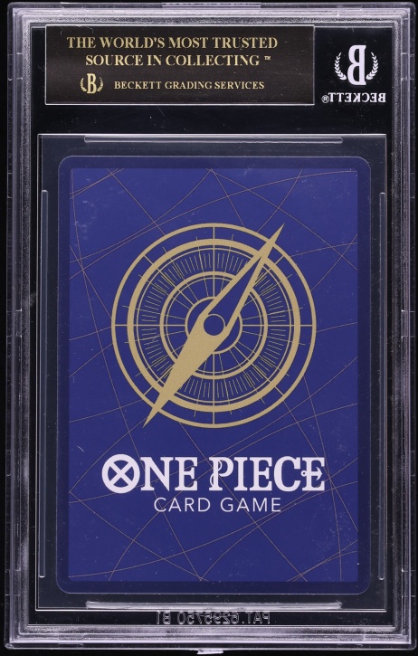 2022 One Piece Promo Tournament Pack 5 Winner SR Monkey D. Luffy #ST01-012 BGS 10 BLACK LABEL