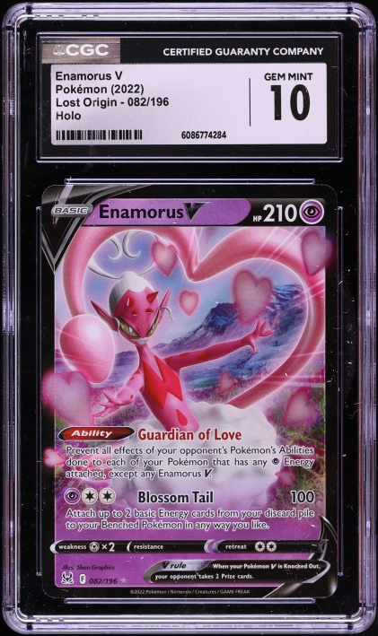 enamorus v pokemon card eBay Auction Item 374489887162 TCG Cards 2022 Sword & Shield Lost Origin [2P] Blossom Tail (100) Attach up to 2 basic Energy cards from your discard pile to your Benched Pokmon in any way you like Pokemon Lost Origin Enamorus V