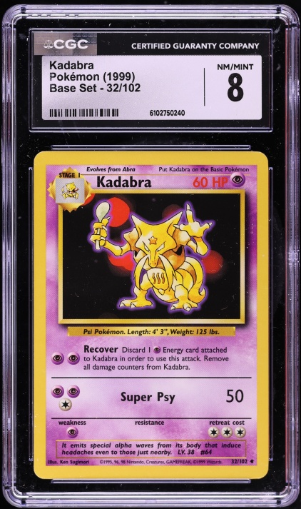 does vons have pokemon cards Abra · Base Set First Edition #43(Shadowless)