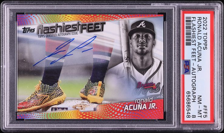 2023 Topps WBC Variation Gold Rainbow Foil Ronald Acuna Jr. /50
