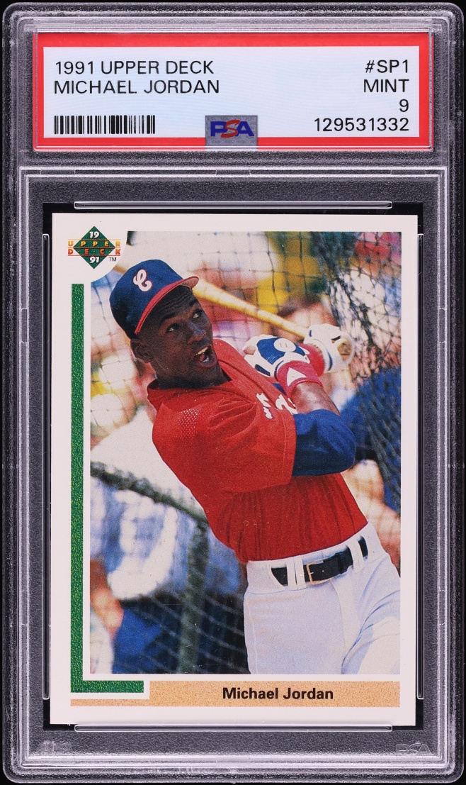1991 Upper Deck Michael Jordan ROOKIE #SP1 PSA 9 MINT