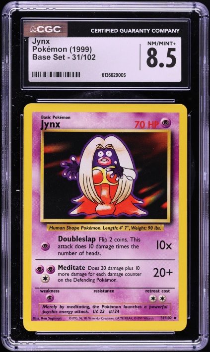 jynx pokemon card Jynx 31/64 Neo Revelation Uncommon Pokemon Card Near Mint main image 0