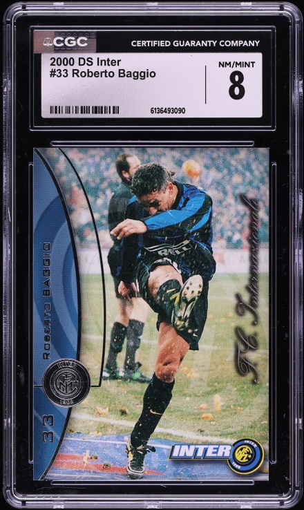 1999 Panini Soccer Roberto Baggio #39 PSA 10 GEM MINT on Fanatics