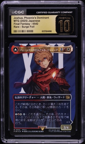 final fantasy mtg joshua Joshua, Phoenix's Dominant // Phoenix, Warden of Fire [542] [Borderless] [Character] [FINAL FANTASY] [Surge Foil]  Face to Face Games (As this Saga enters and after your draw step 2025 MTG Final Fantasy Joshua