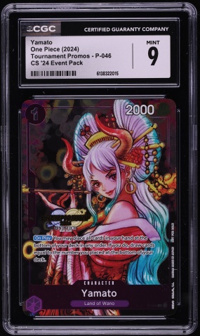 2024 One Piece Championship Event Pack Finalist Yamato #P-046 PSA