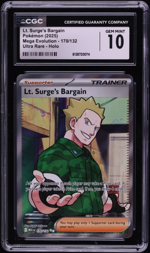 lt surge pokemon card value Lt. Surge's Strategy 60/68 - Hidden Fates - Trainer Lot Base Set Type Lt. Surge trainer card holo