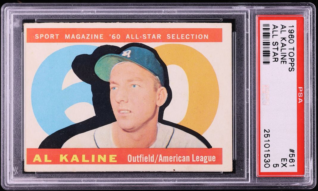 1960 Topps Al Kaline ALL-STAR #561 PSA 5 EX