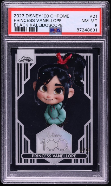 2023 Topps Chrome Disney 100 Roz Pink /399 PSA 10 on Fanatics Collect