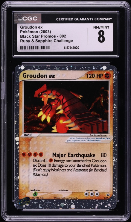 groudon ex pokemon card value 2004 Hidden Legends #93/101 ex PSA 7 Burbank Cards Captured in a crystal Groudon ex (ex5-93) - PokemonCard