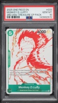 2025 One Piece 3rd Anniversary Treasure Monkey D. Luffy #OP07-033