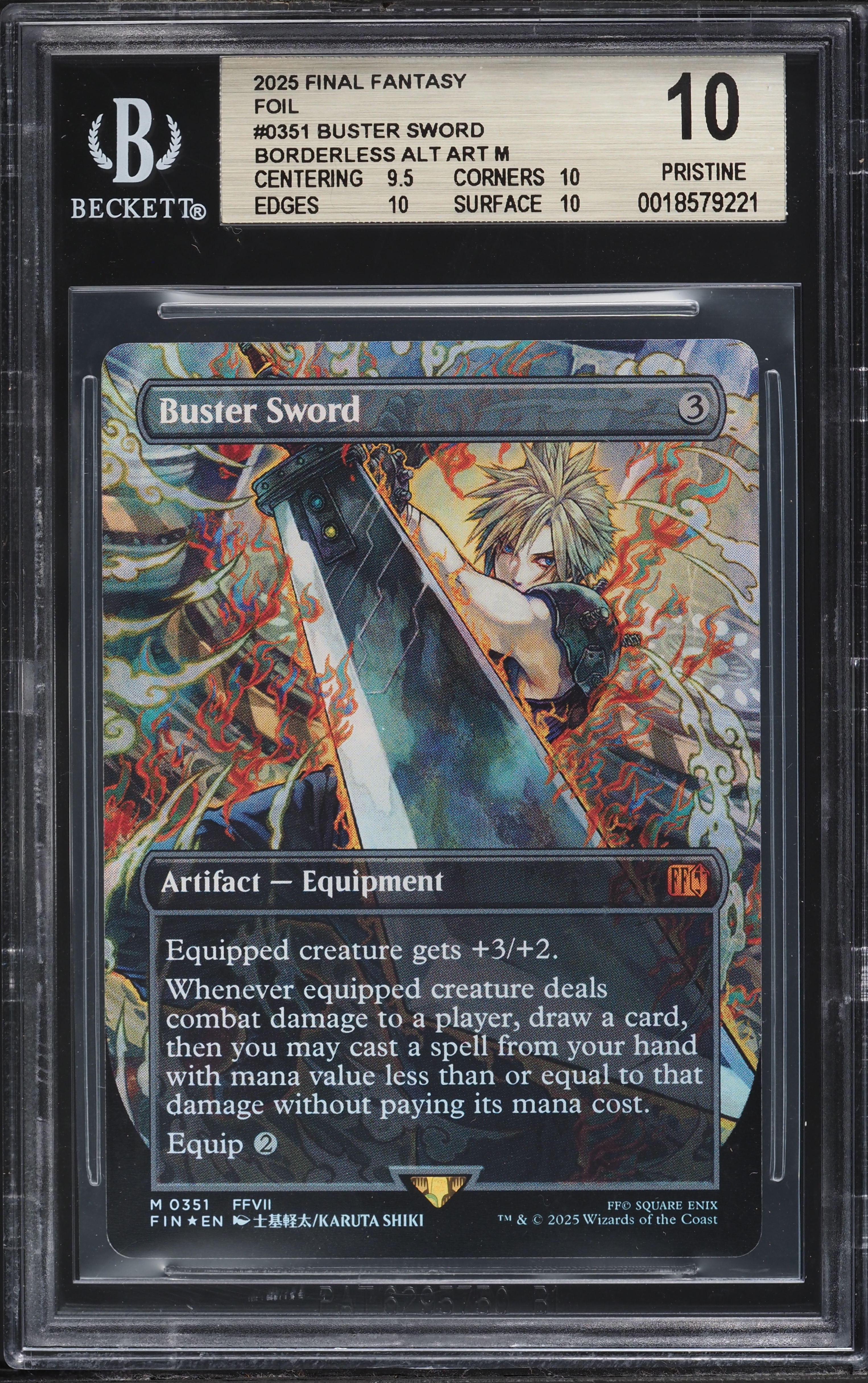 2025 Magic The Gathering MTG Final Fantasy Foil Borderless Alt Art