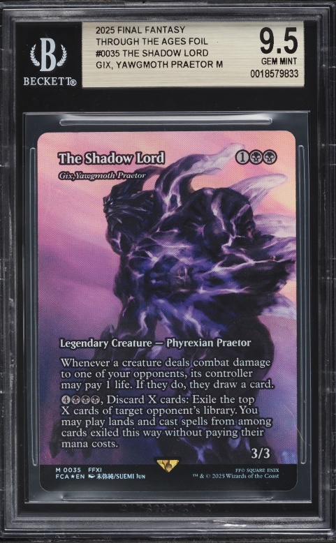 mtg final fantasy shadow Eventide's [Lorwyn Eclipsed Commander] If you do Kuja, Genome Sorcerer from Final