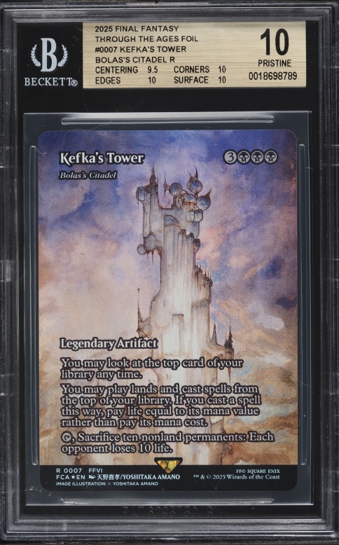 2025 MTG Final Fantasy Through The Ages Foil Kefka's Tower Bolas's
