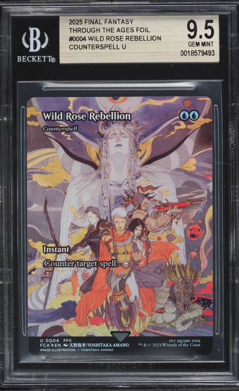 final fantasy mtg gladiolus Wild Rose Rebellion main image 0