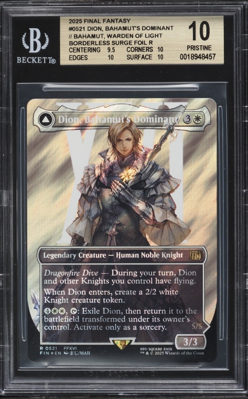 2025 Magic The Gathering MTG FF Borderless Clive, Ifrit's Dominant CGC 10 GEM on Fanatics Collect 2025 Magic The Gathering MTG FF Borderless Clive, Ifrit's Dominant CGC 10 GEM on Fanatics Collect
