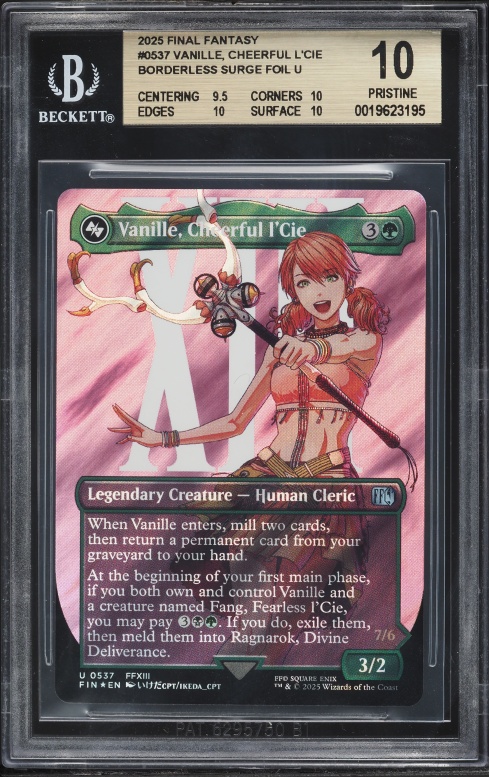 2025 Magic The Gathering MTG Final Fantasy Surge Foil Fang Fearless L'Cie #526 BGS 9.5 GEM MINT on Fanatics Collect 2025 Magic The Gathering MTG Final Fantasy Surge Foil Fang Fearless L'Cie #526 BGS 9.5 GEM MINT on Fanatics Collect
