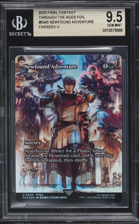 2025 MTG Final Fantasy Through The Ages Foil Borderless U Golbez Clad In Darkness BGS 9.5 GEM on Fanatics Collect 2025 MTG Final Fantasy Through The Ages Foil Borderless U Golbez Clad In Darkness BGS 9.5 GEM on Fanatics Collect
