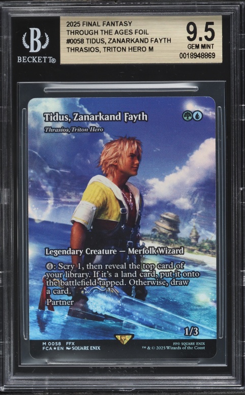 2023 Magic The Gathering Caverns Of Ixalan Special Thrasios Triton Hero PSA  8 on Fanatics Collect