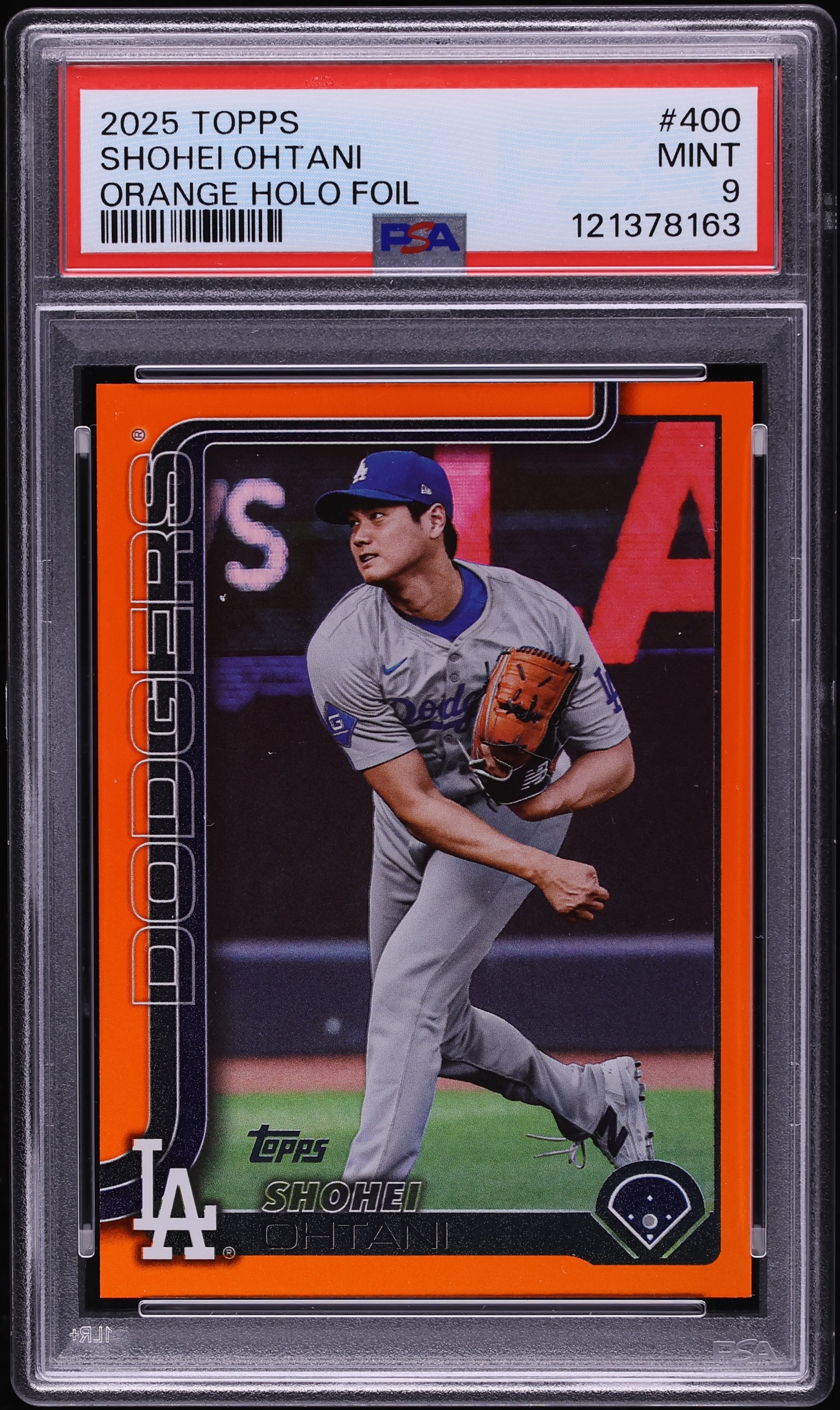 Topps 0 Shohei Ohtani Orange Series Chrome | #1 SHOHEI LA 11⁄25 