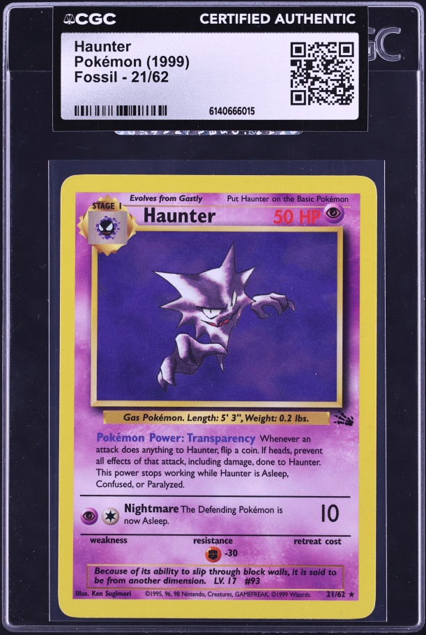 2024 Pokemon SV Temporal Forces Trick Or Trade BOOster Haunter #103 CGC 9  MINT on Fanatics Collect