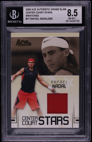 2006 Ace Authentic Center Court Royalty Rafael Nadal PATCH /250