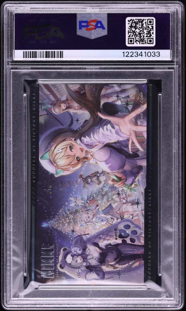 2023 Goddess Of Victory NIKKE Gun Girl Metal Miracle Snow PSA 10