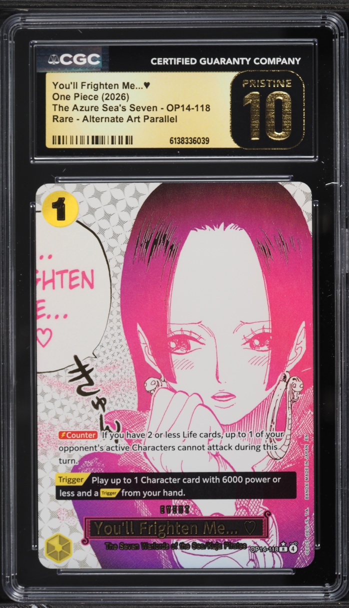 2026 One Piece The Azure Sea's Seven Alt Art You'll Frighten Me