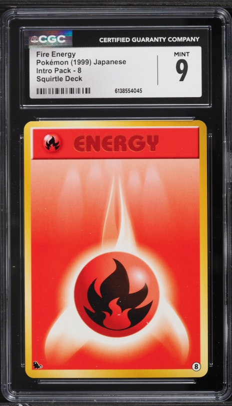 1999 Pokemon Base Set Shadowless 1st Edition Fire Energy #98 CGC 7.5 NRMT+  on Fanatics Collect