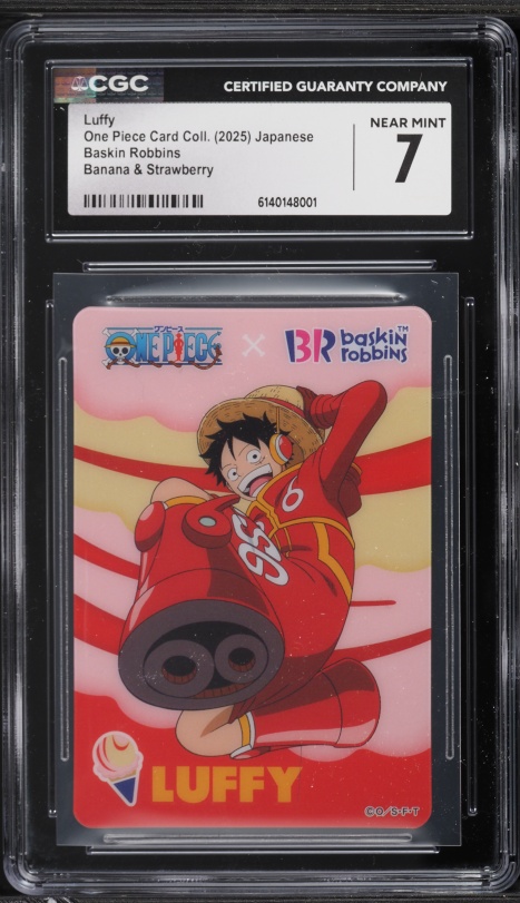 2001 One Piece Japanese Carddass Hyper Battle 7th Stage Foil Luffy