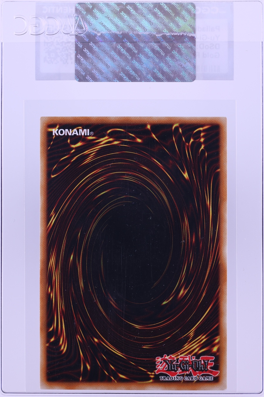 2017 Yu-Gi-Oh! DSoD: Gold Edition Palladium Oracle Mahad #MVP1-ENG53 CGC AUTH