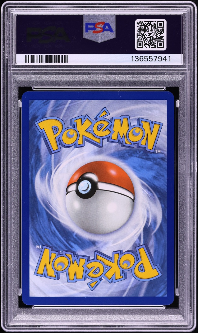 2025 Pokemon Scarlet & Violet Promo Black Bolt Tech Sticker Full Art Reuniclus #212 PSA 8 NM-MT