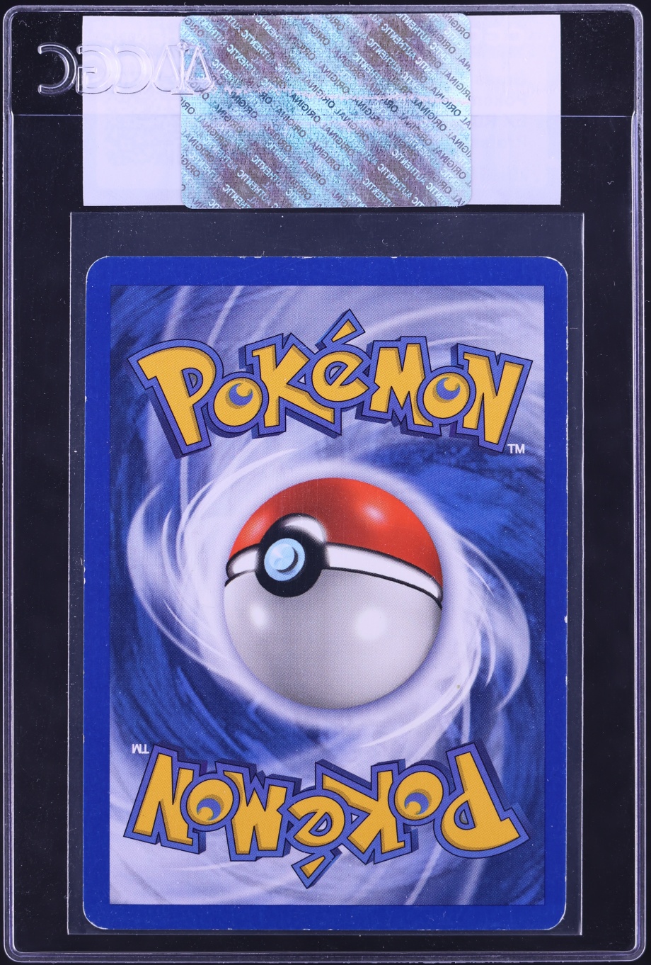 2004 Pokemon EX Ruby & Sapphire Professor Program Grass Energy #104 CGC AUTH