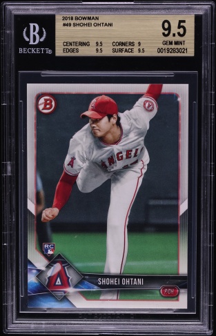 スポーツ選手 2018 Bowman Shohei Ohtani #49 v3051863_20260325075501479M_1.jpg