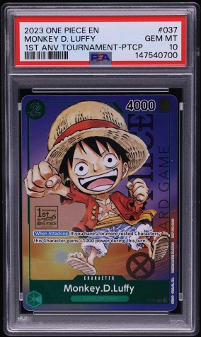 2023 One Piece Japanese Promo Weekly Shonen Jump Monkey D. Luffy