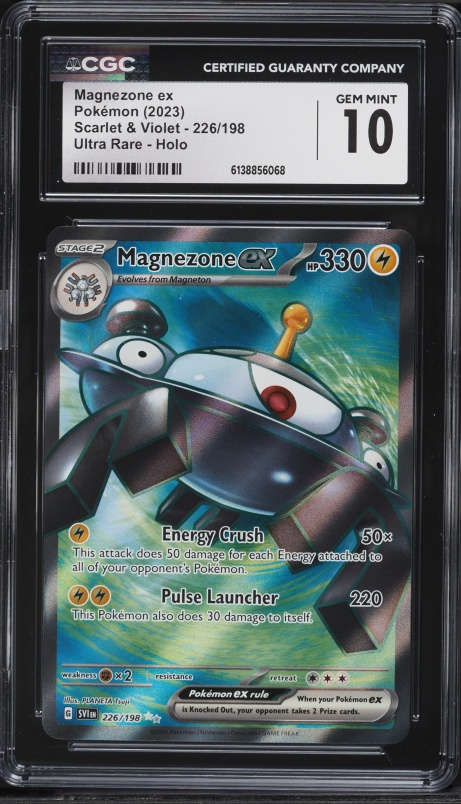 magnezone ex pokemon card value - 226/198 - Scarlet & Violet - Ultra Rare Fx2 / / 3 Scarlet Magnezone ex  Scarlet &