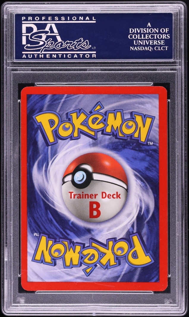 1999 Pokemon Base Set Trainer Deck B Water Energy #102 PSA 9 MINT