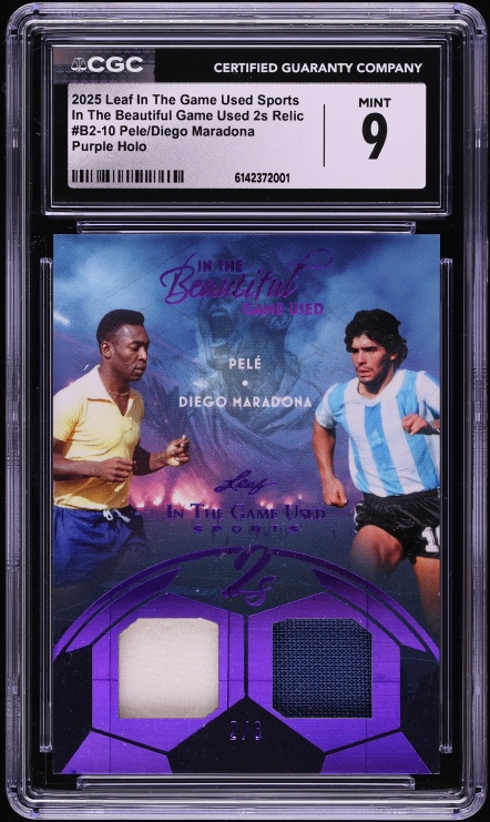2025 Futera Incredible Then & Now Rainbow Diego Maradona Lionel