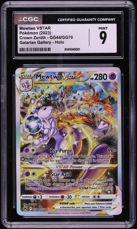 2022 Pokemon Japanese Sword & Shield VSTAR Universe Mewtwo VSTAR #51 CGC 10  PRISTINE on Fanatics Collect